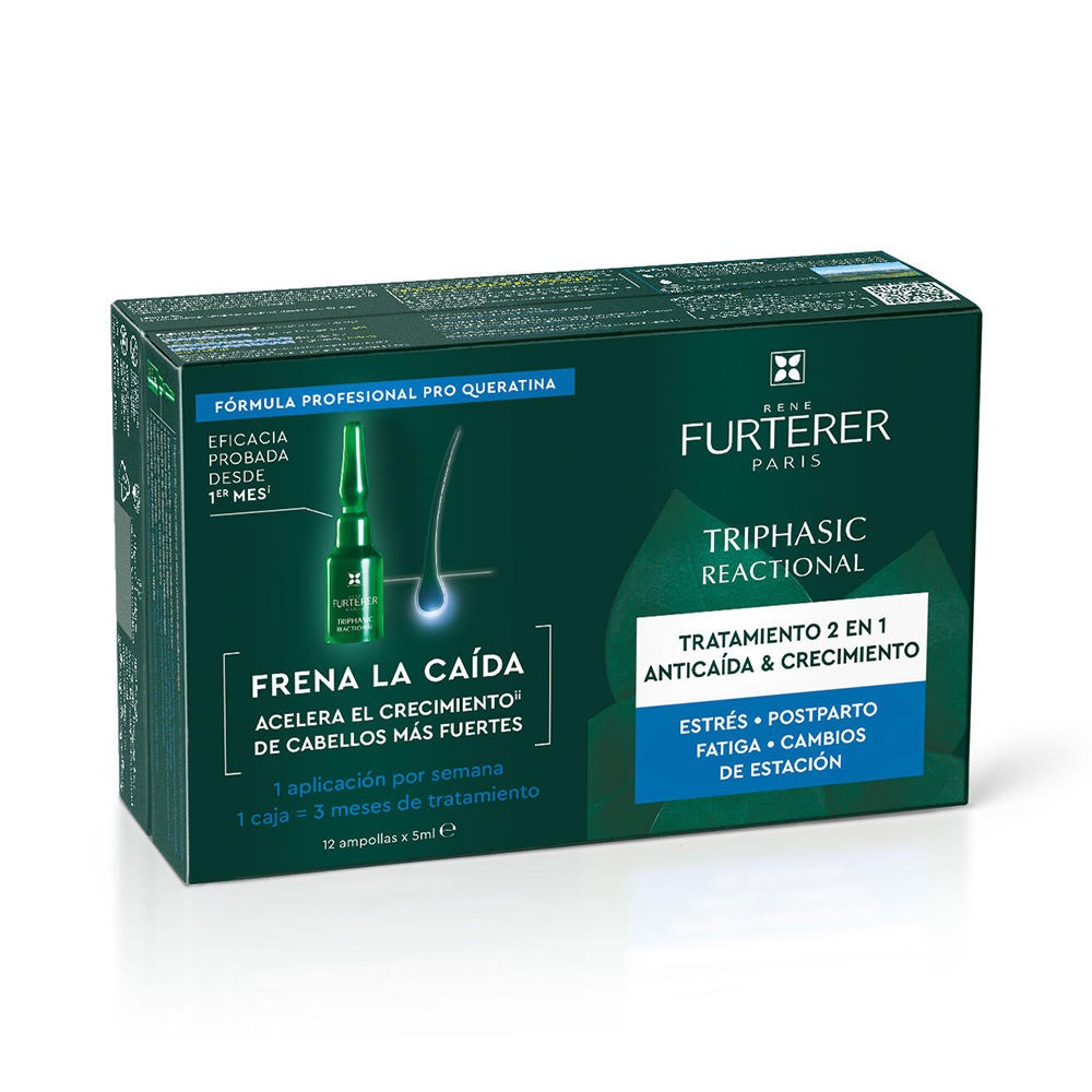 Rene Furterer Fiale per il trattamento anticaduta TRIFASIC REACTIONAL 12 x 5ml unisex