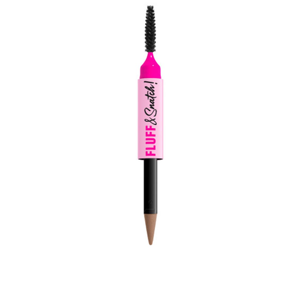 Nyx Professional Make Up FLUFF & SNATCH! Penna per sopracciglia in polvere n.01 1gr unisex