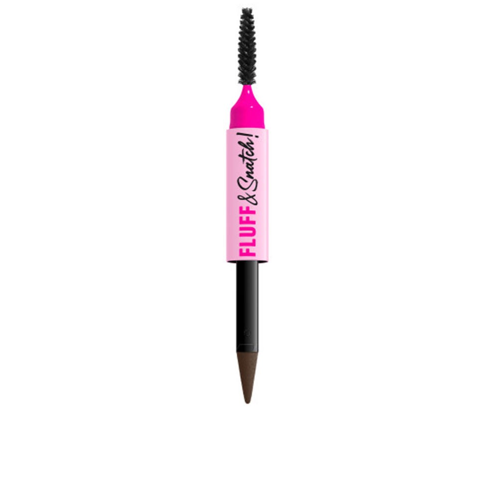 Nyx Professional Make Up FLUFF & SNATCH! Penna per sopracciglia in polvere n.08-Nero 1gr unisex