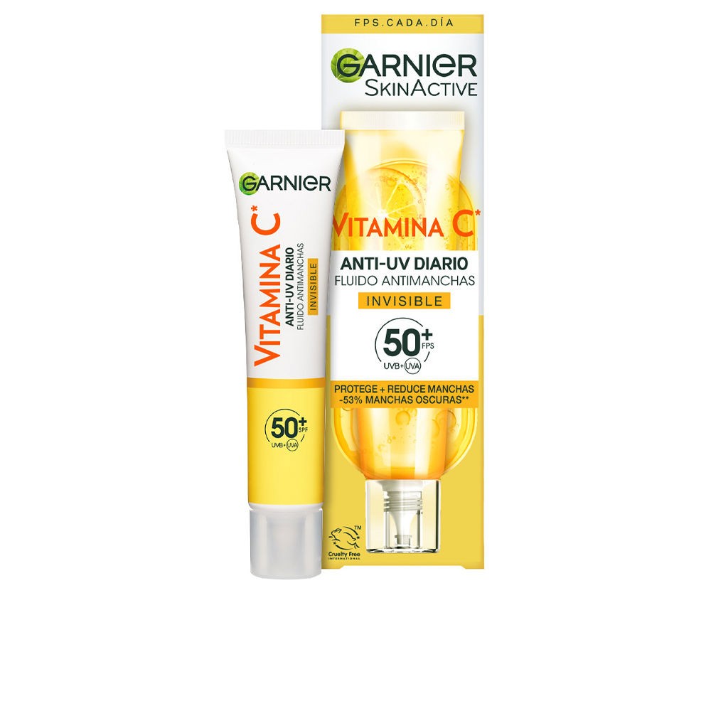 Garnier Fluido antimacchie alla vitamina C SPF50+ n.invisibile 40ml donna