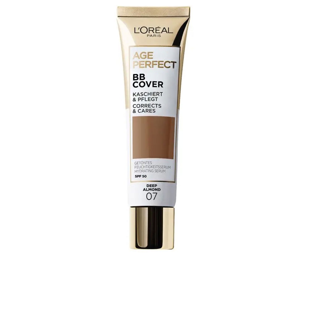 L'Oréal Paris Fondotinta liquido Age Perfect BB Cover SPF50 n.07-deep almond 30ml unisex