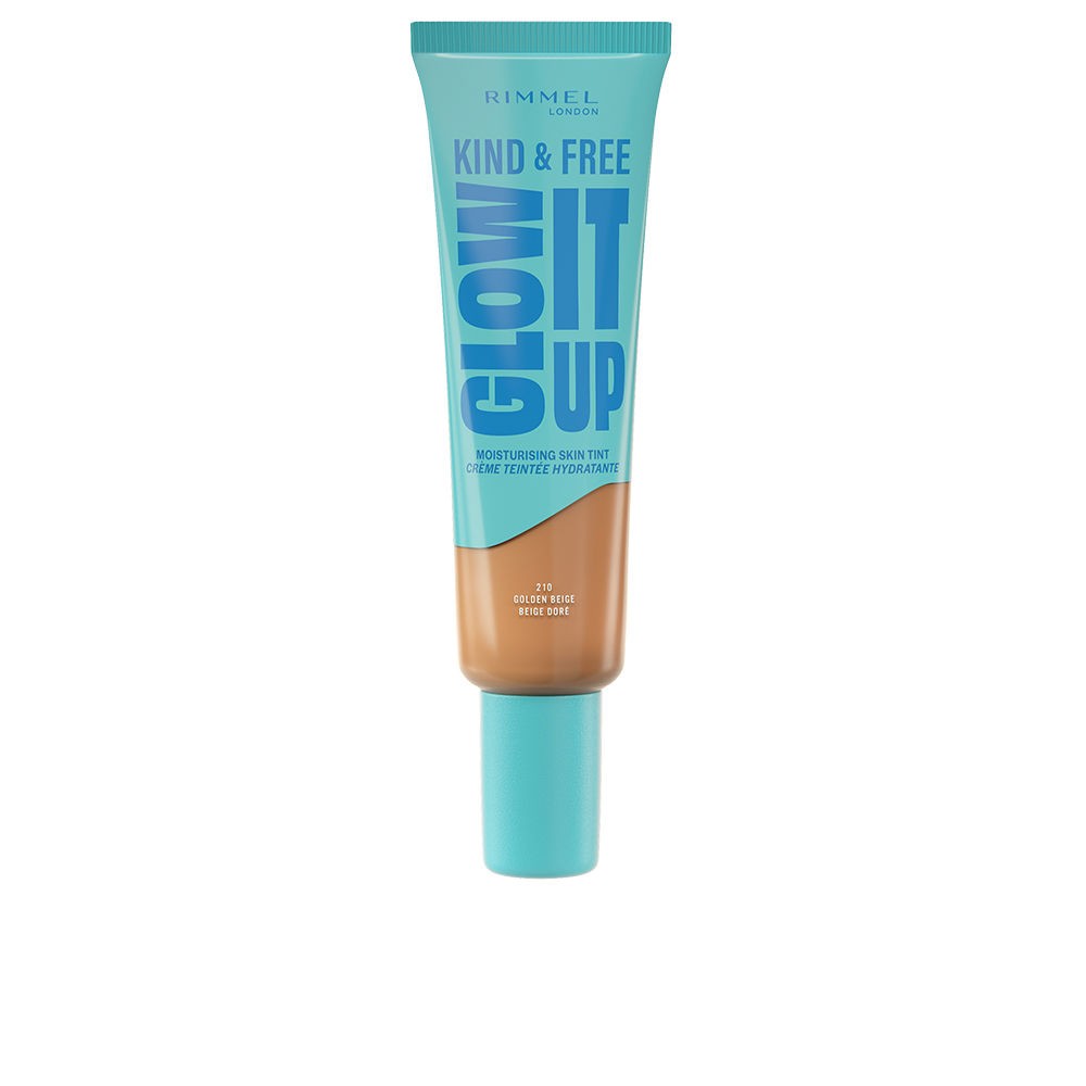 Rimmel London Fondotinta liquido KIND & FREE GLOW IT UP n.210 - Beige Dorato 30ml unisex