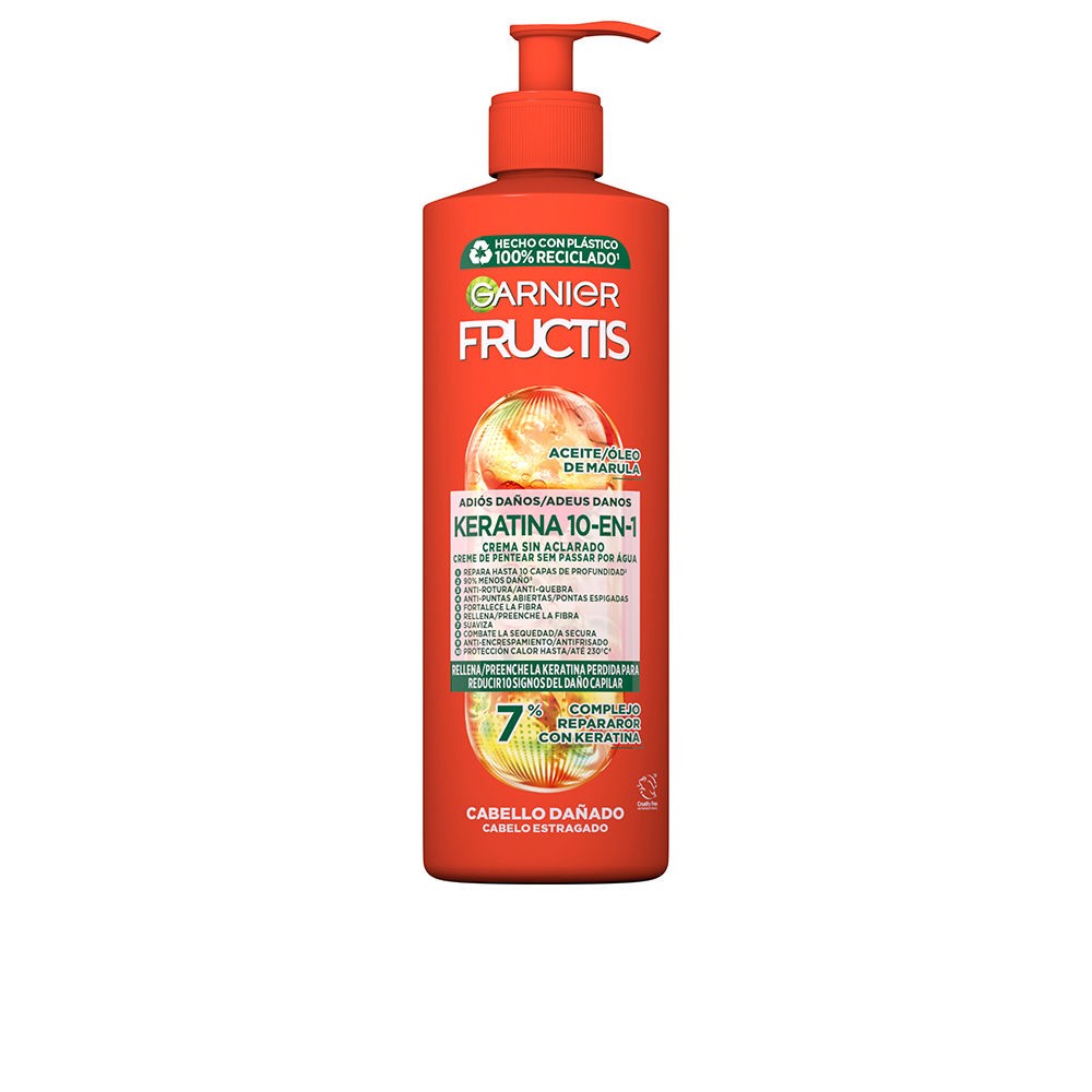 Garnier FRUCTIS GOODBYE KERATIN DAMAGE 10-IN-1 crema senza risciacquo 400ml donna