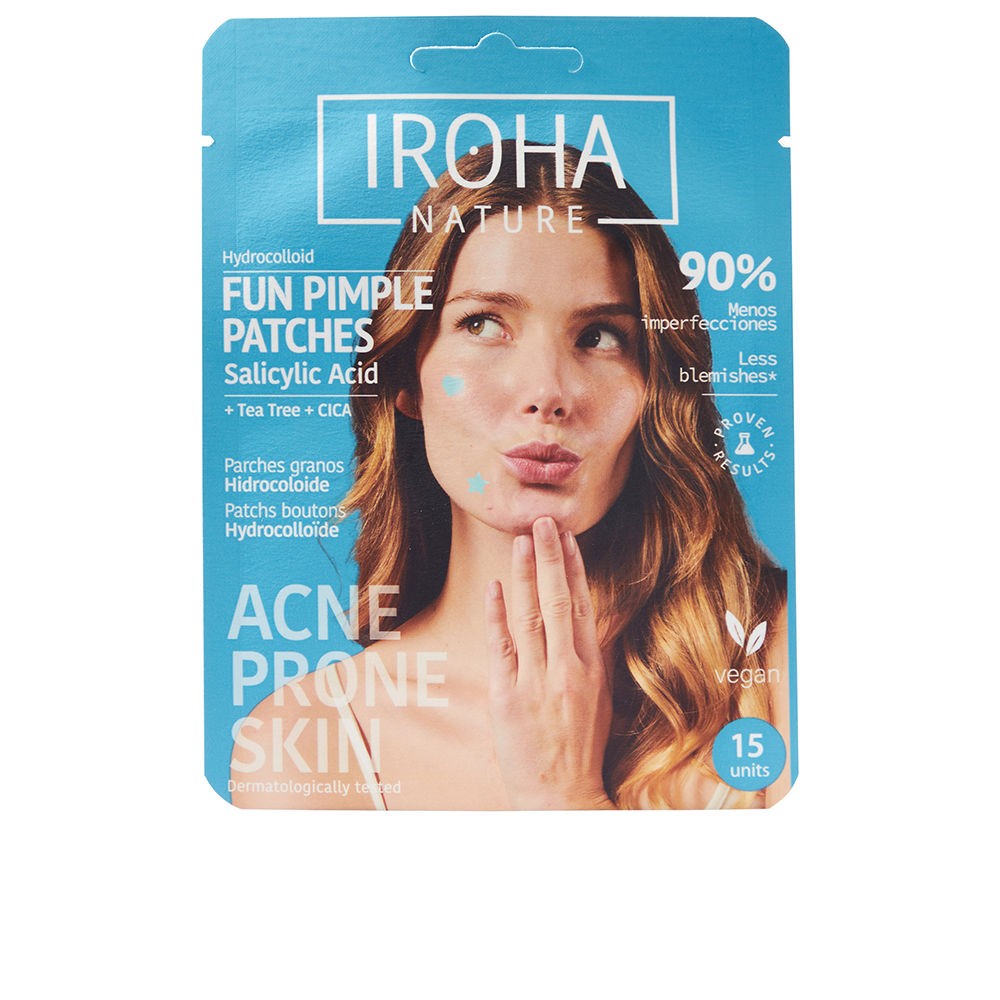 Iroha FUN SOS Cerotti per imperfezioni, 15 pezzi donna