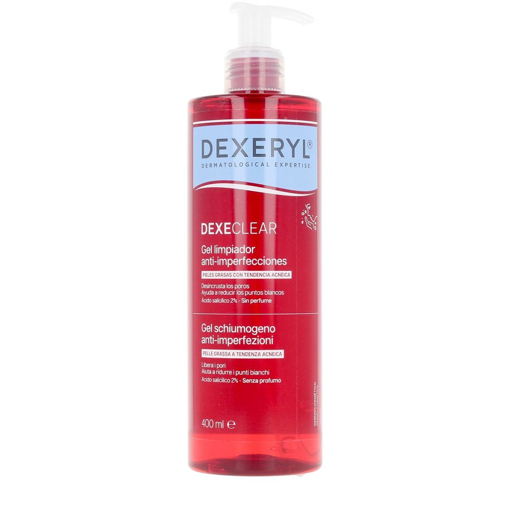 Dexeryl Gel detergente anti-imperfezioni DEXECLEAR 400ml unisex
