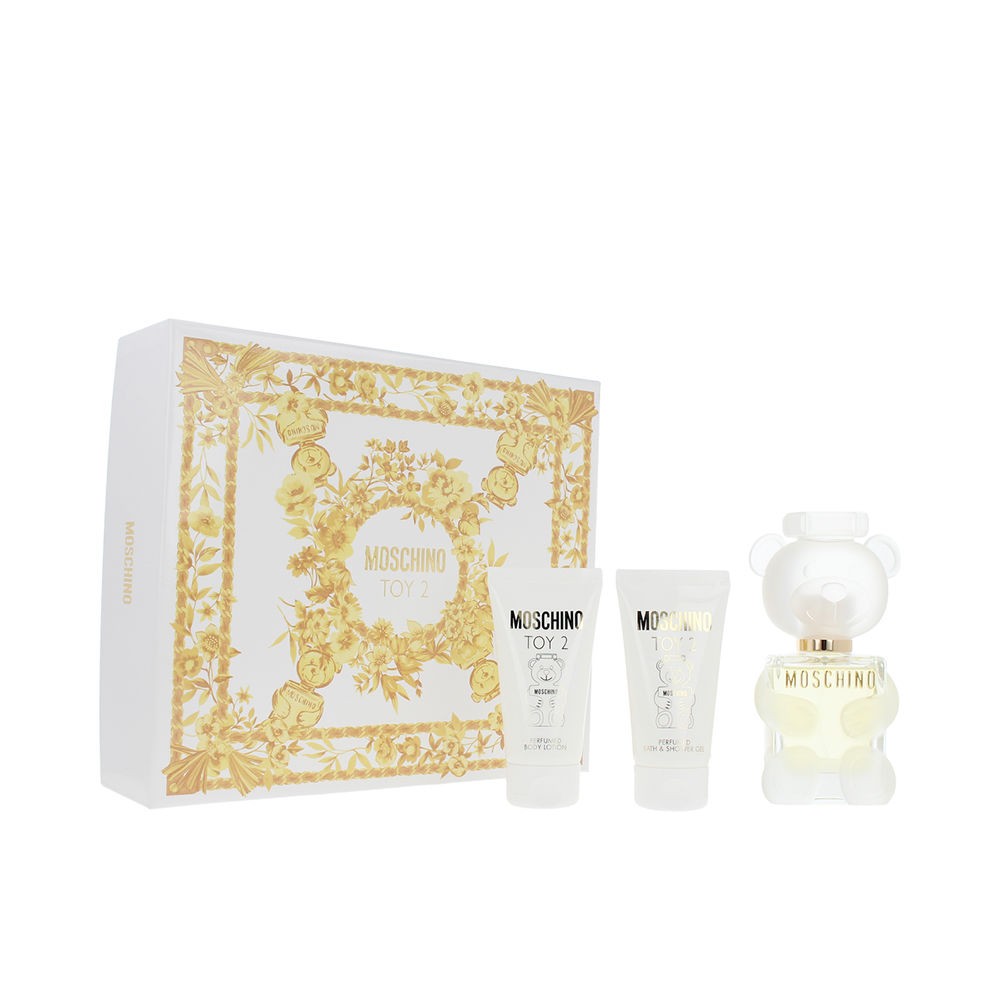 Moschino GIOCATTOLO 2 SET 3 pezzi Eau de Parfum spray 50 ml + Shower Gel 50 ml + Body Lotion 50 ml unisex
