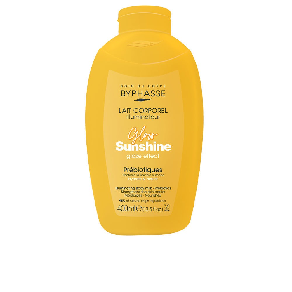Byphasse GLOW SUNSHINE latte corpo illuminante con prebiotici 400ml unisex