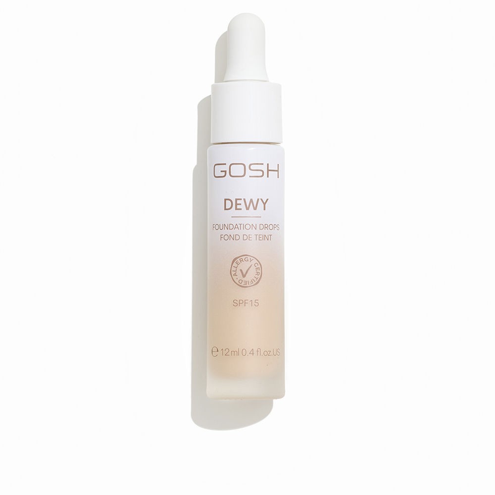 Gosh Gocce di fondotinta DEWY SPF15 n.004-Fair 12gr unisex