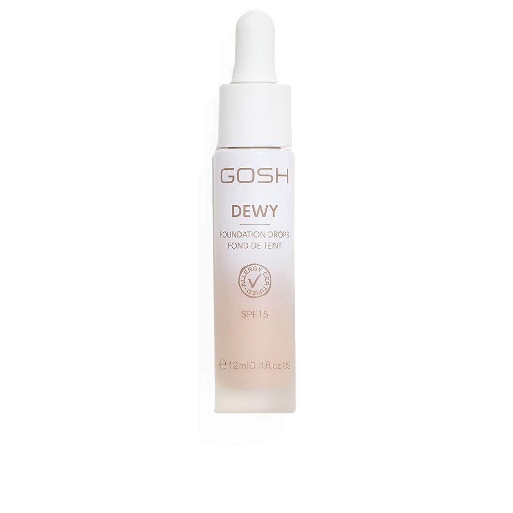 Gosh Gocce di fondotinta DEWY SPF15 n.006-Medium 12gr unisex