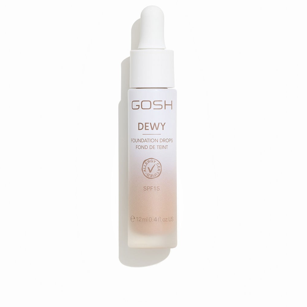 Gosh Gocce di fondotinta DEWY SPF15 n.008-Tan 12gr unisex