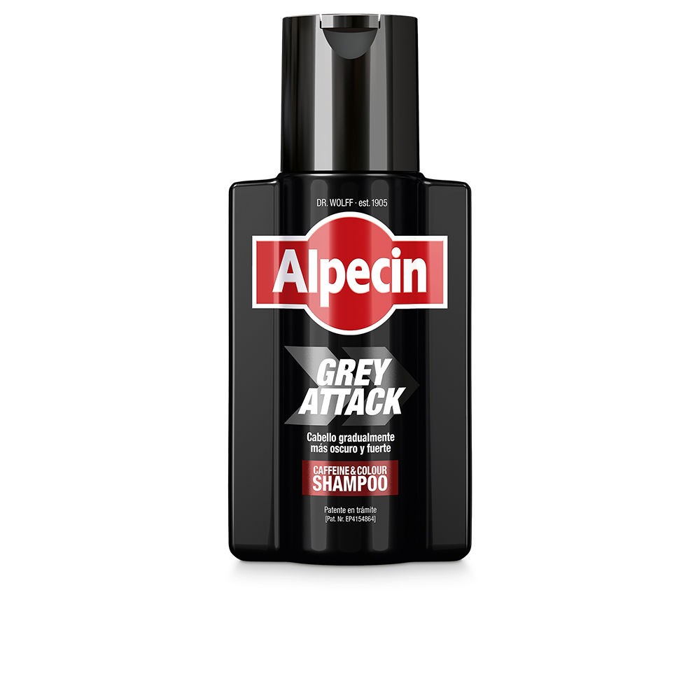 Alpecin GREY ATTACK shampoo anticaduta e anti-capelligrigi 200ml uomo