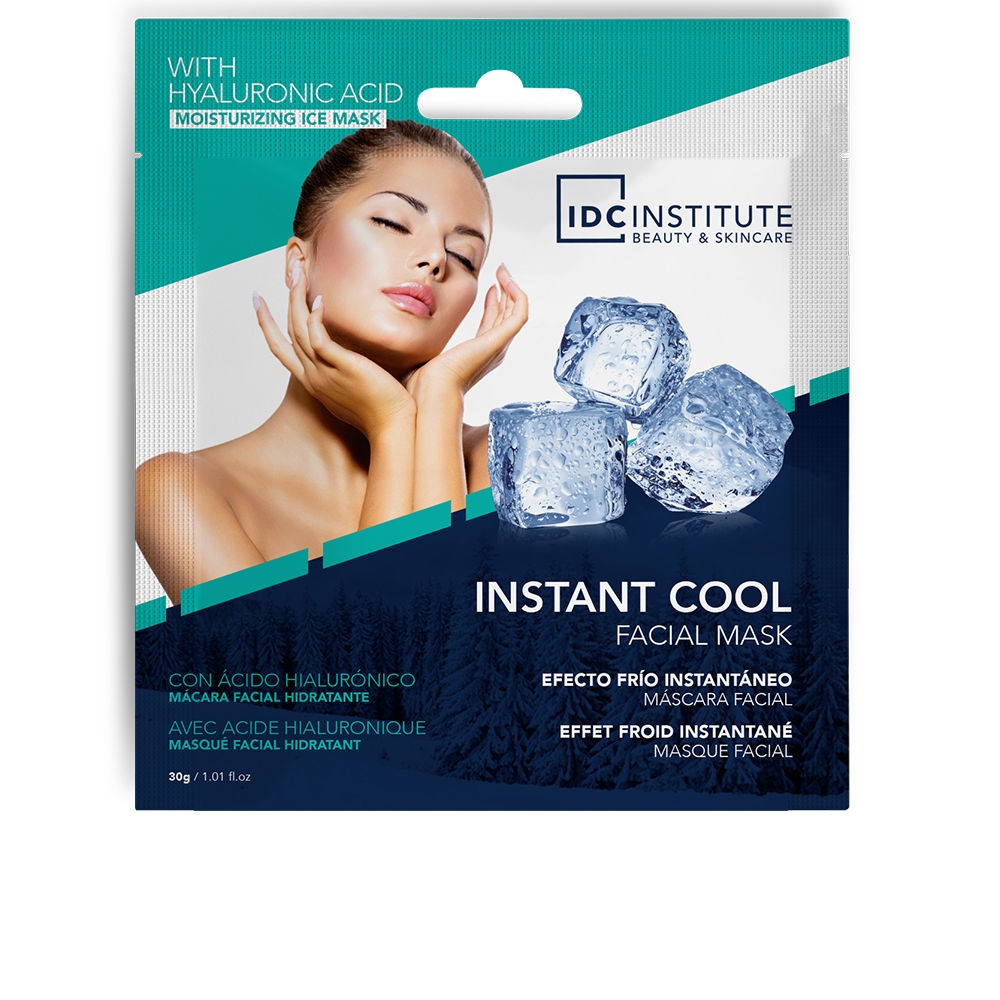 Idc Institute INSTANT COOL maschera viso all'acido ialuronico 30gr donna