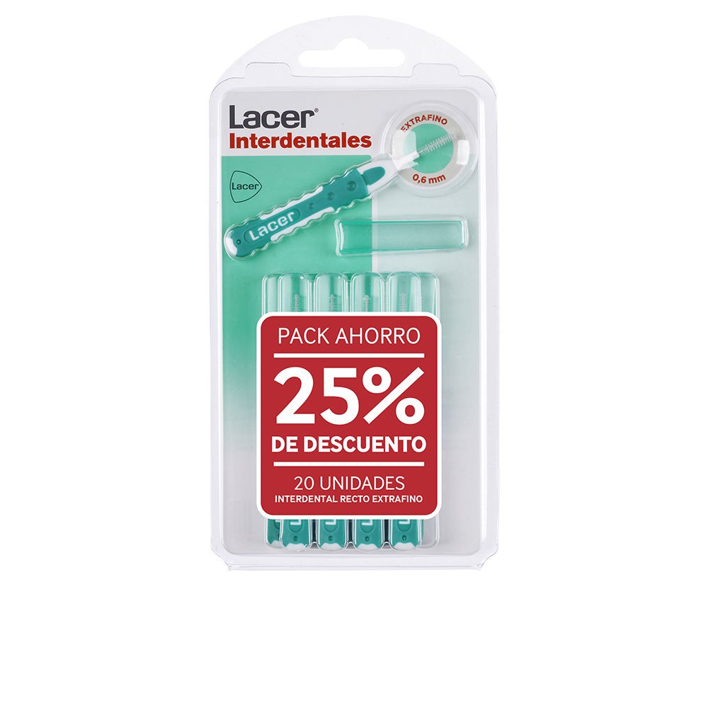 Lacer Interdentali angolari extra sottili n.Assortiti 2 x 10 unità unisex