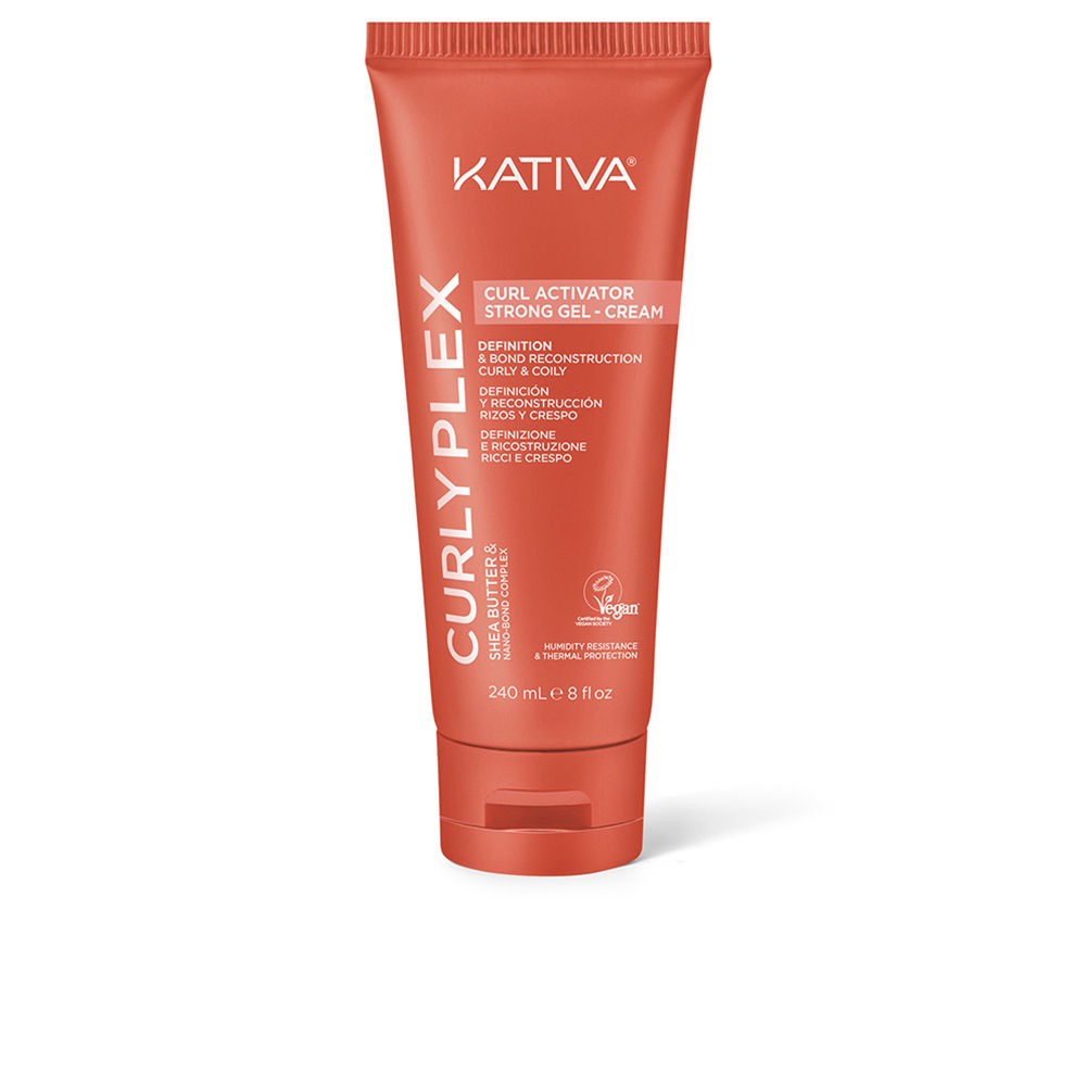 Kativa KATIVA CURLY PLEX CURL gel crema attivatore di ricci a tenuta forte 240ml unisex