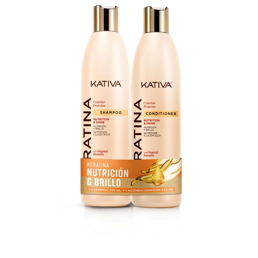 Kativa KATIVA KERATINA KIT SHAMPOO 355ml + BALSAMO 355ml unisex