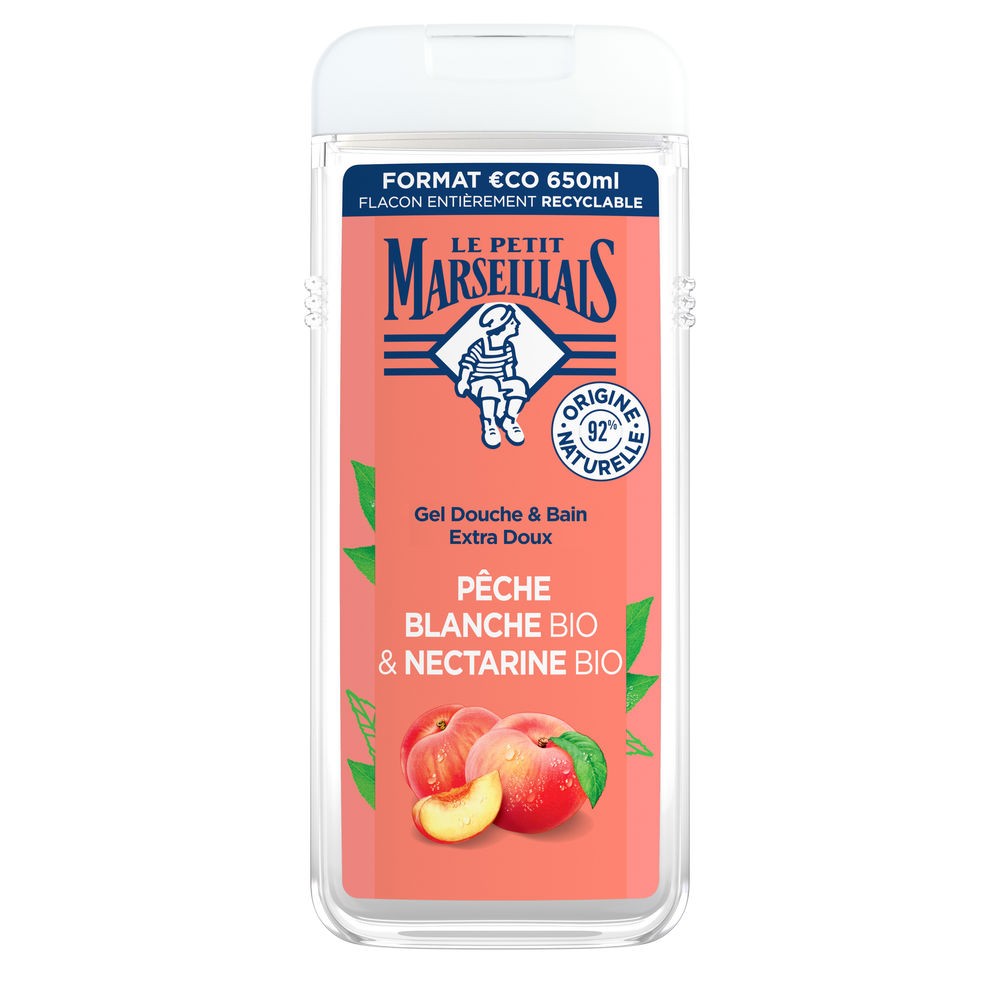Le Petit Marseillais LE PETIT MARSEILLAIS Gel da bagno alla pesca e nettarina 650ml unisex