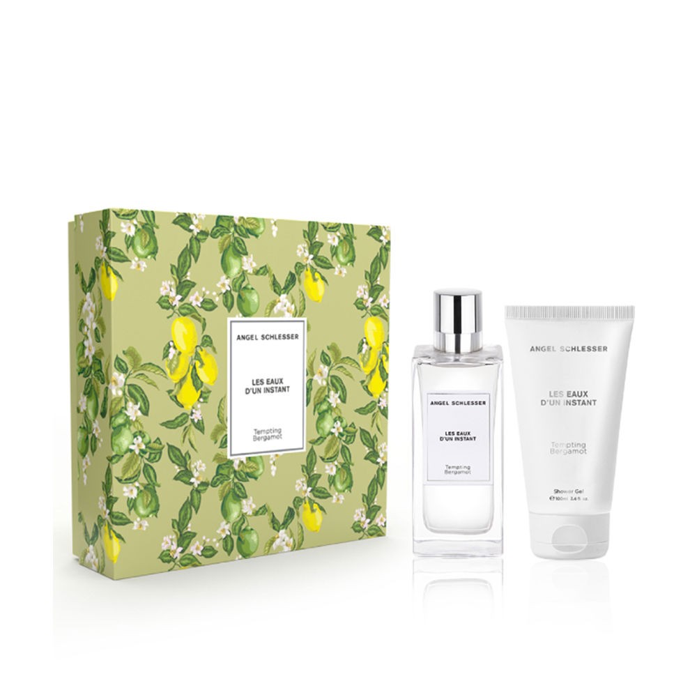 Angel Schlesser LES EAUX D'UN TENTA IMMEDIATA AL BERGAMOTTO ASTUCCIO 2 pz Eau de Toilette spray 100 ml + Shower gel 100 ml donna