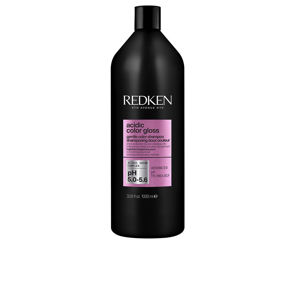 Redken Lo shampoo senza solfati ACIDIC COLOR GLOSS esalta la brillantezza del colore. 1000ml unisex