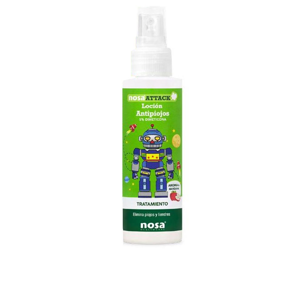 Nosa Lozione antipidocchi ATTACK al dimeticone e mela 100ml unisex