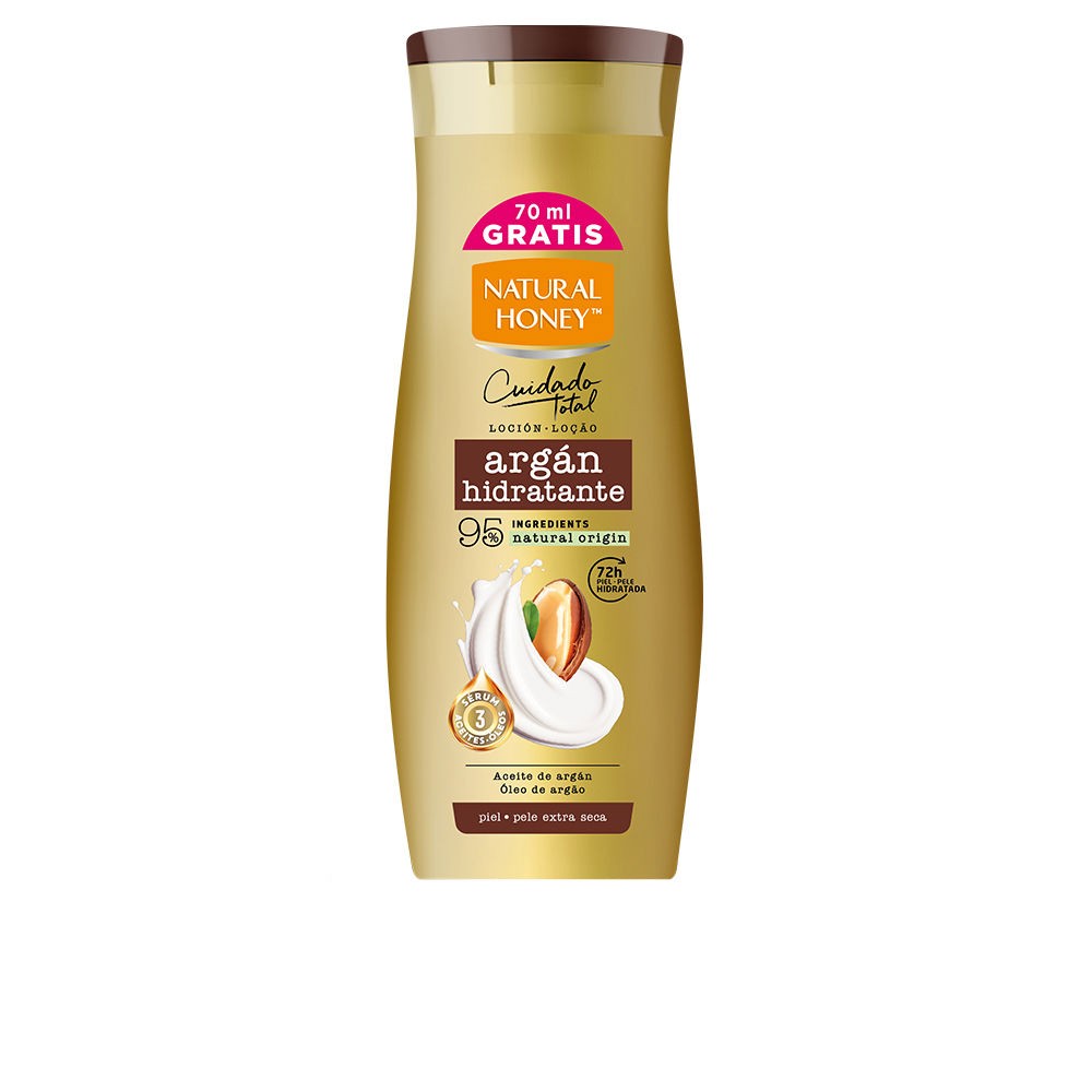 Natural Honey Lozione corpo all'olio di argan 330ml unisex