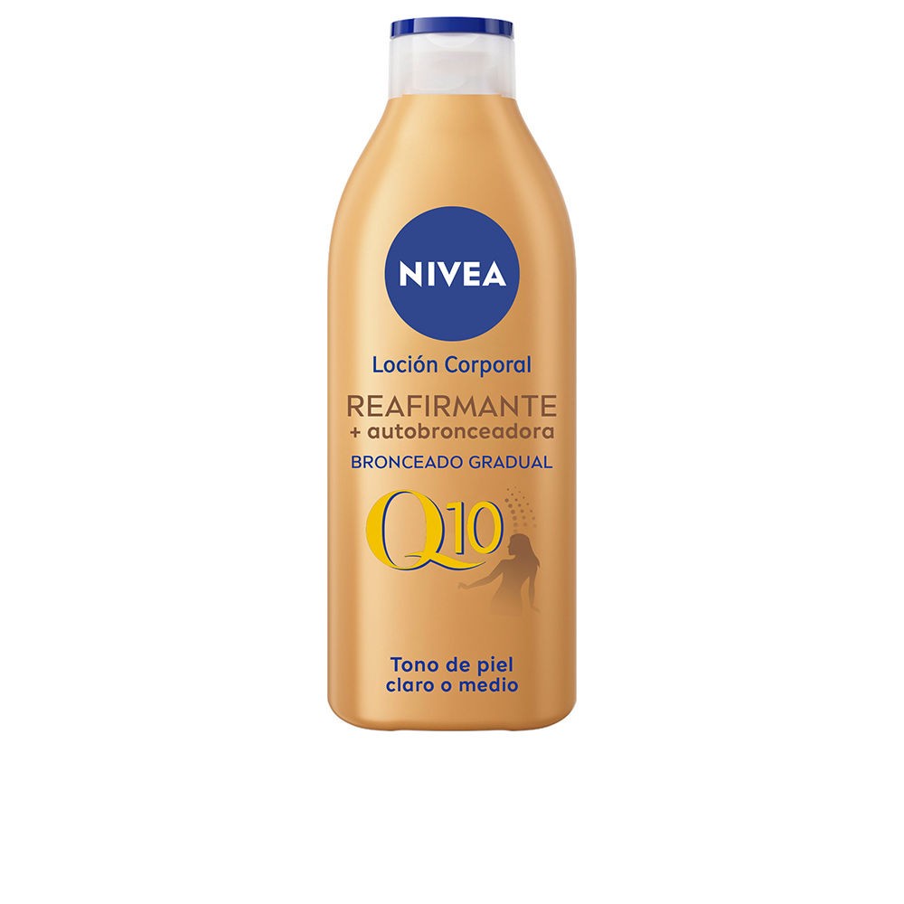 Nivea Lozione corpo rassodante e autoabbronzante Q10+ 400ml unisex
