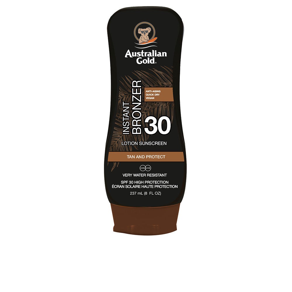 Australian Gold Lozione solare SPF30 con autoabbronzante 237ml unisex