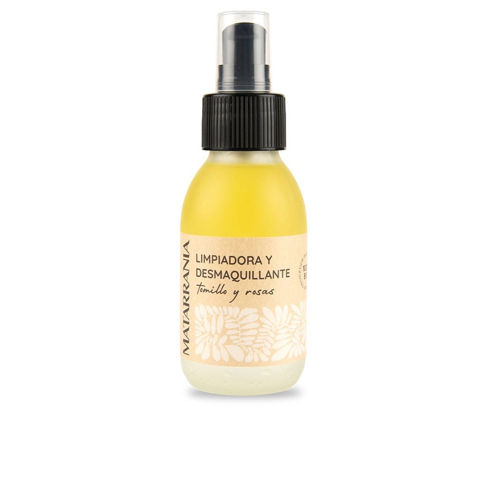 Matarrania Lozione struccante e detergente 100% biologica, senza alcol, 100ml donna
