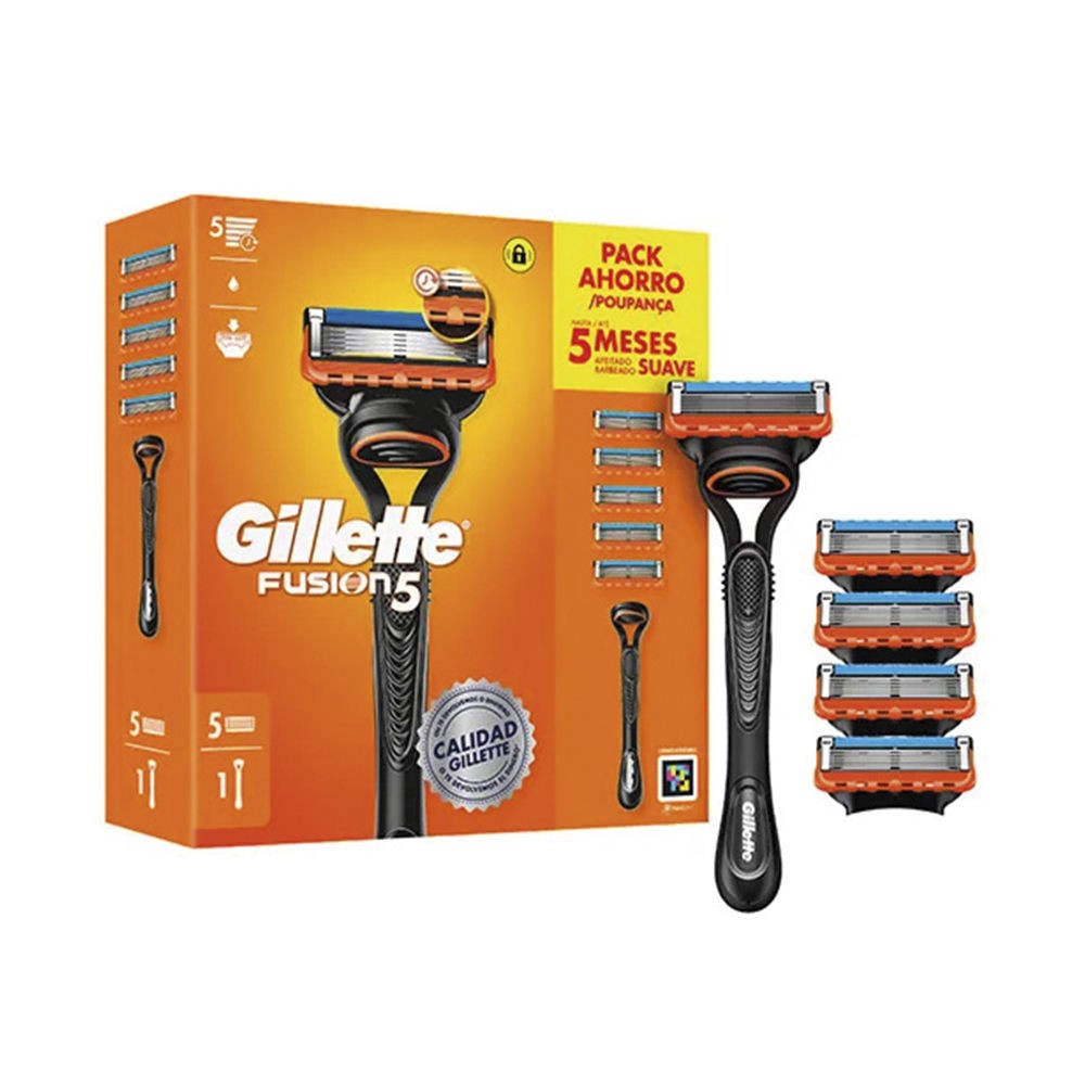 Gillette Macchina GILLETTE FUSION 5 + 5 ricariche uomo