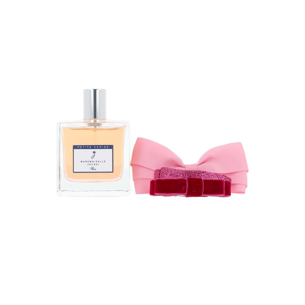 Jacadi MADEMOISELLE PETITE CERISE CASE 4 pz Eau de Toilette spray 100 ml + Clips 3 units donna