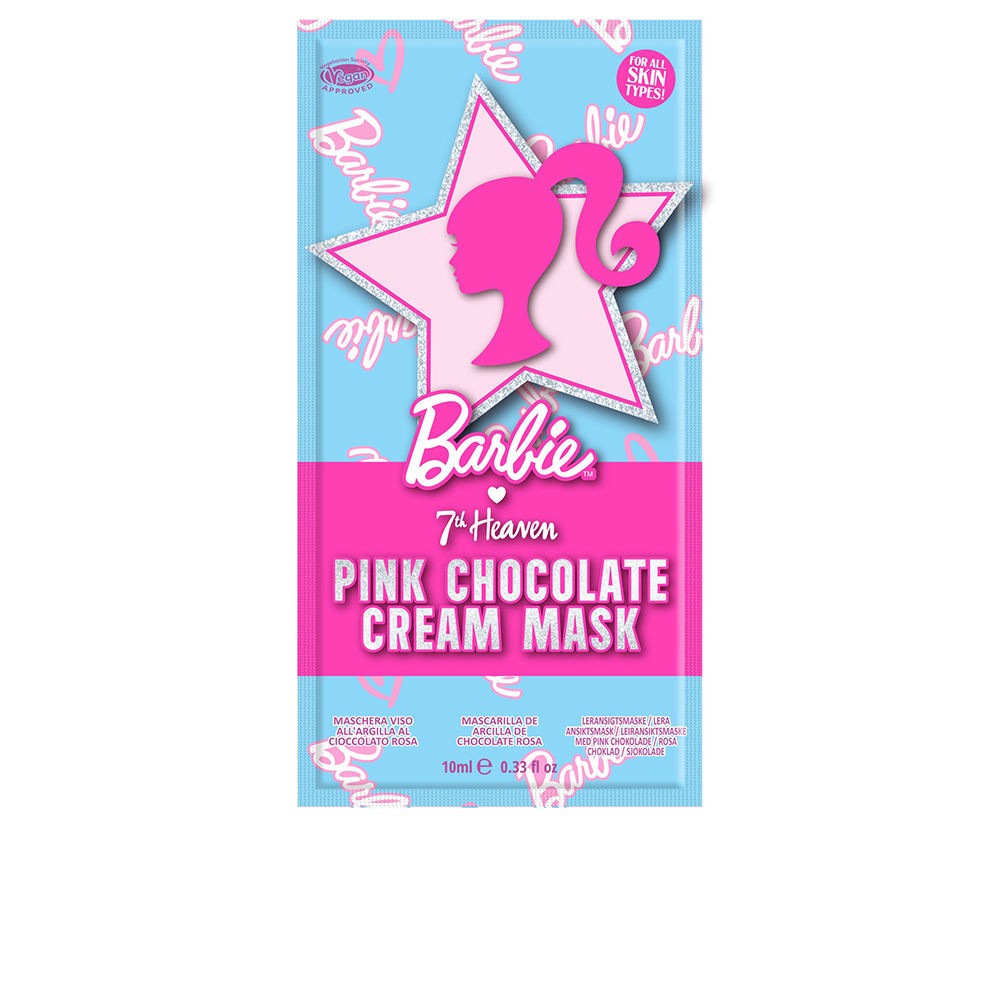 7th Heaven Maschera all'argilla rosa cioccolato BARBIE 10ml unisex
