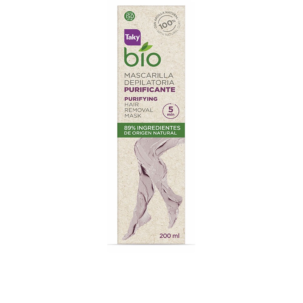 Taky Maschera depilatoria purificante bio-naturale 200ml donna
