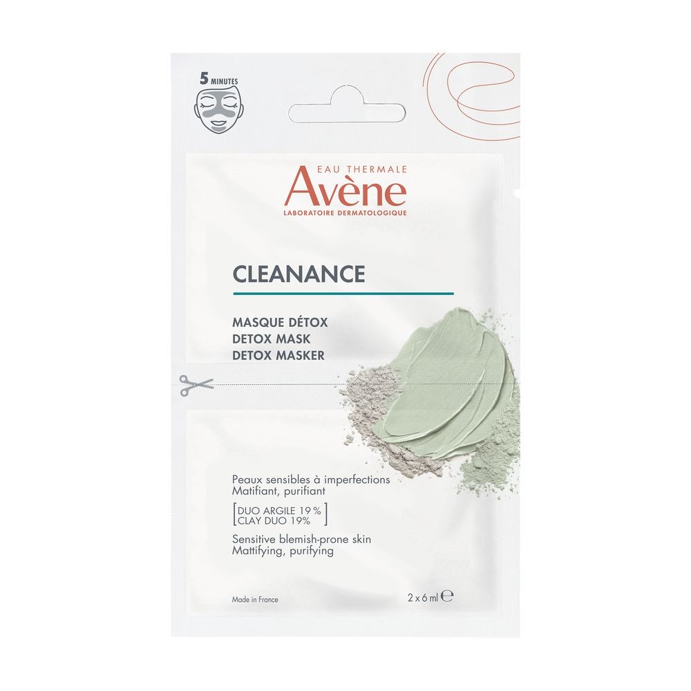 Avène Maschera detox CLEANANCE 2 x 6ml donna