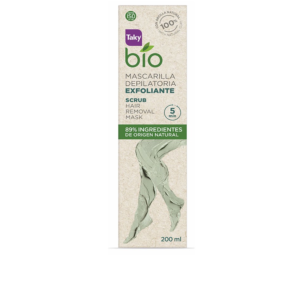 Taky Maschera esfoliante bio-naturale per la depilazione 200ml donna