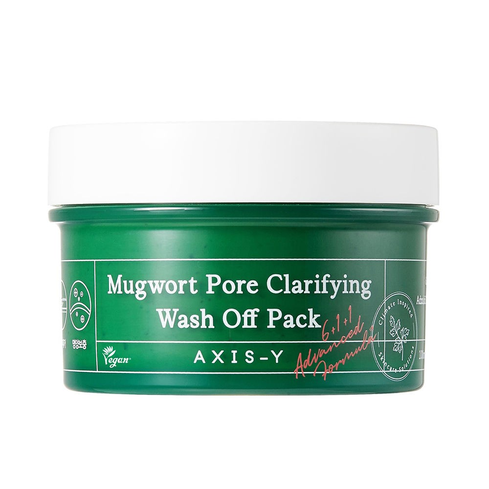 Axis-y Maschera esfoliante cremosa purificante per i pori all'artemisia 160ml unisex