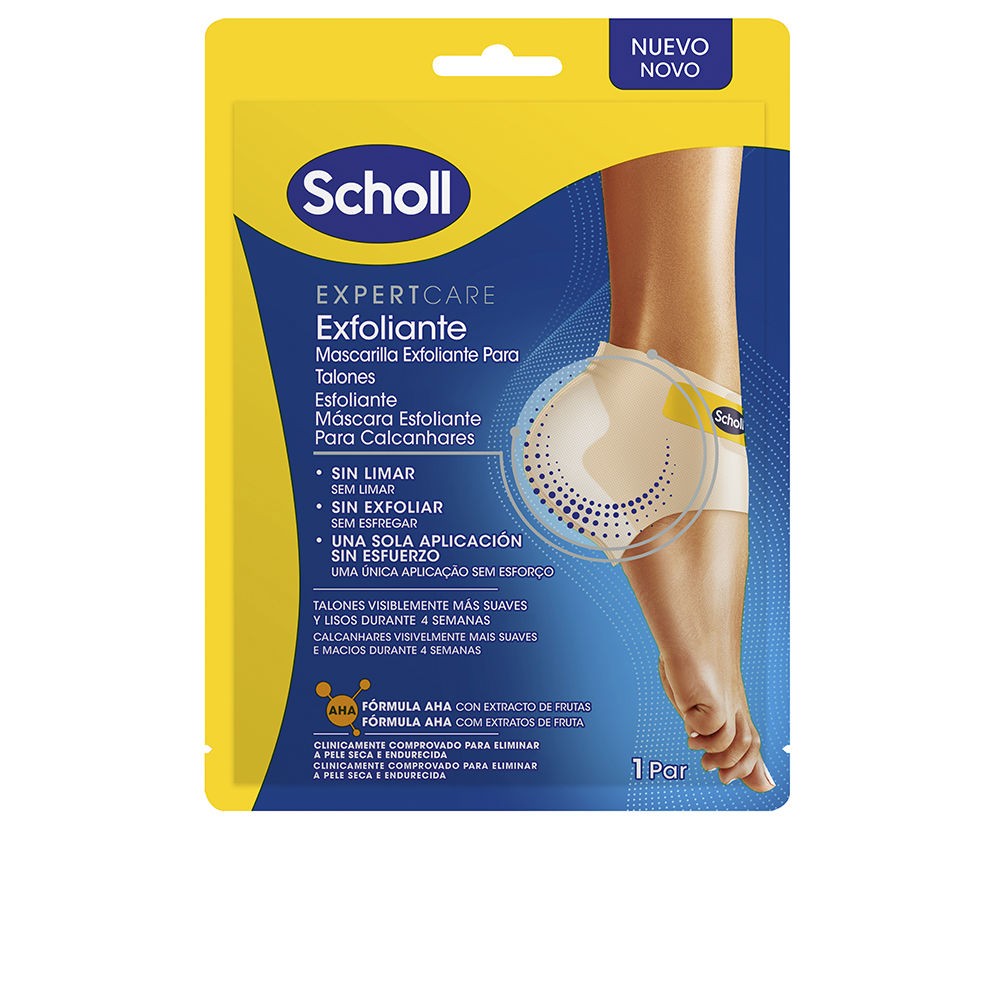 Scholl Maschera esfoliante per talloni EXPERT CARE, 1 pezzo unisex