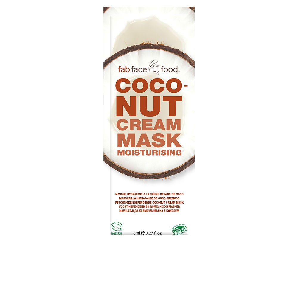 7th Heaven Maschera idratante al cocco FAB FACE FOOD 8ml unisex