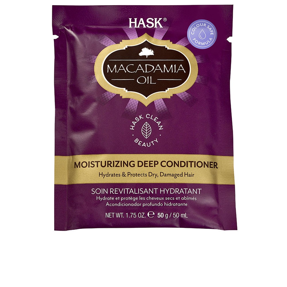 Hask Maschera idratante all'olio di macadamia 50gr donna