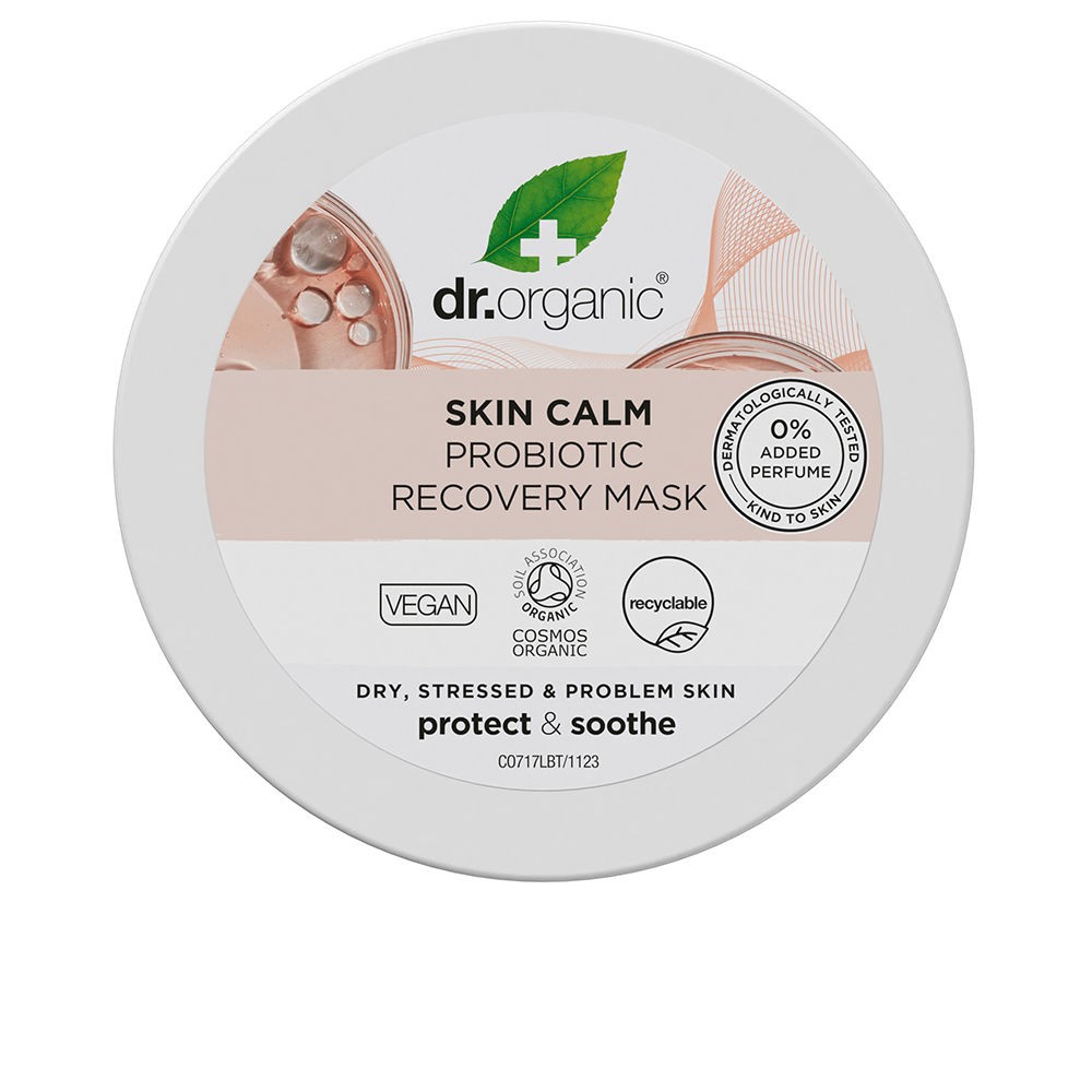 Dr. Organic Maschera lenitiva probiotica SKIN CALM 100ml unisex