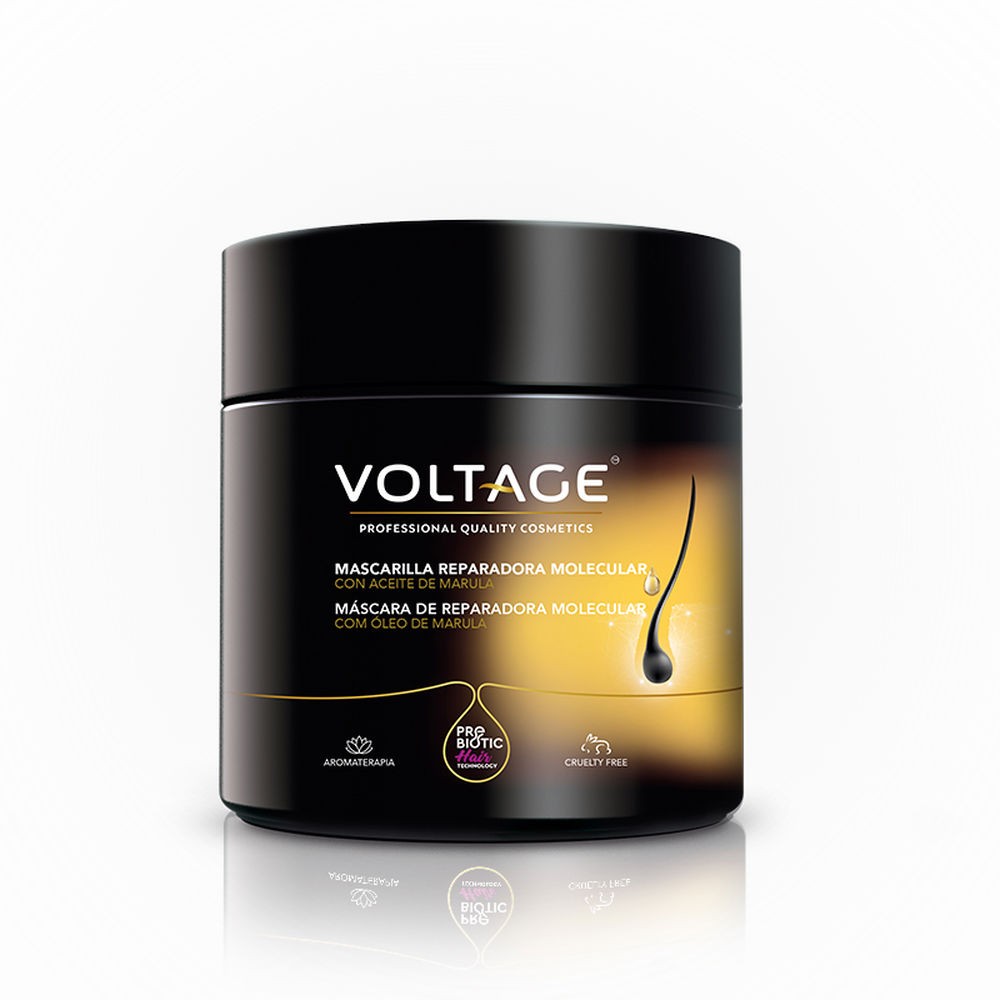Voltage Cosmetics Maschera riparatrice per capelli PREBIOTIC TECHNOLOGY con olio di marula 500ml unisex