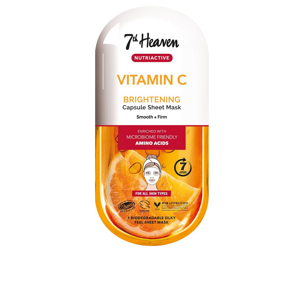 7th Heaven Maschera viso alla vitamina C, 1 confezione unisex