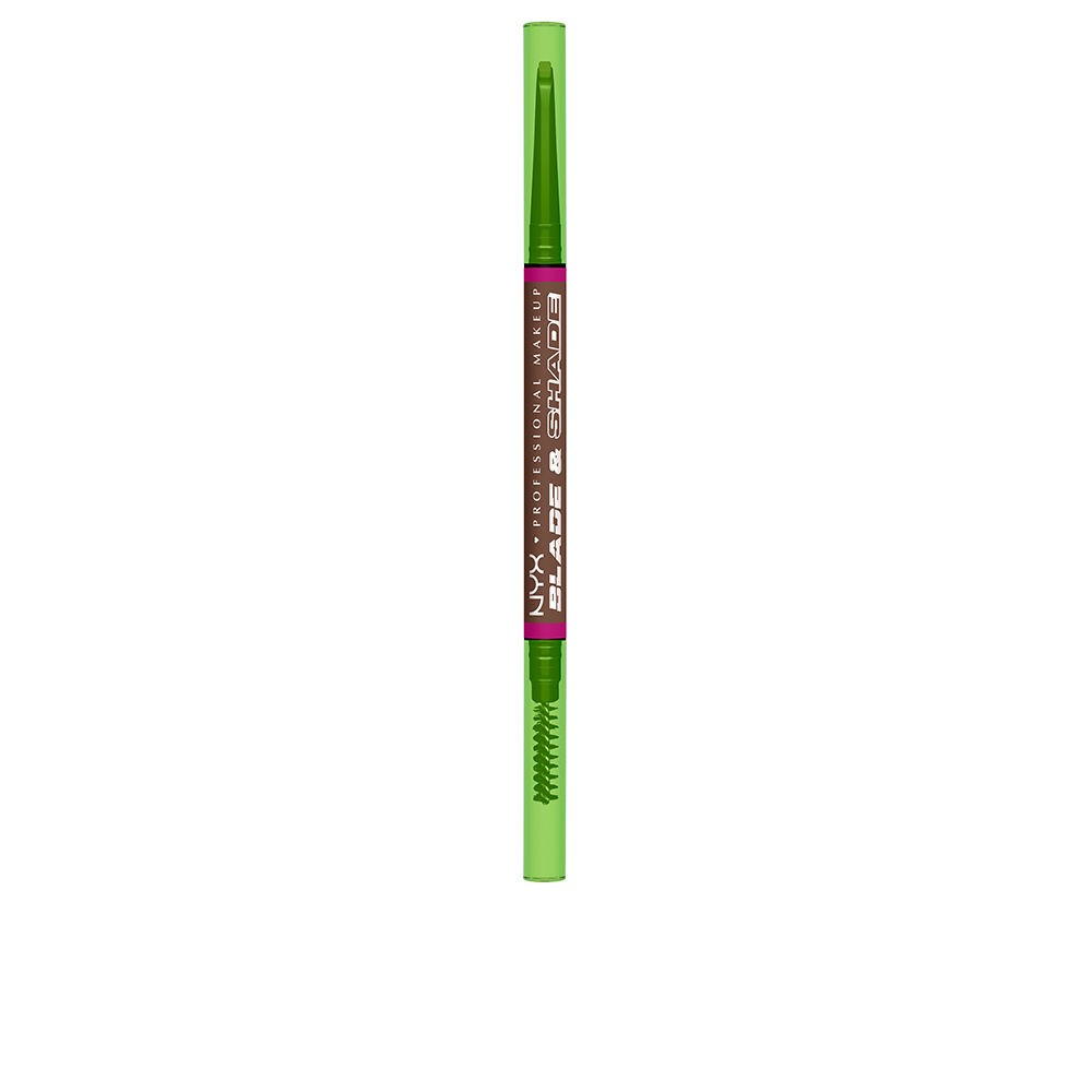 Nyx Professional Make Up Matita per sopracciglia BLADE & SHADE NANO n.08-Chocolate, 1 pezzo unisex