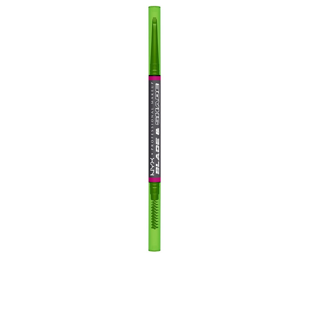 Nyx Professional Make Up Matita per sopracciglia BLADE & SHADE NANO n.11-Grigio, 1 pezzo unisex