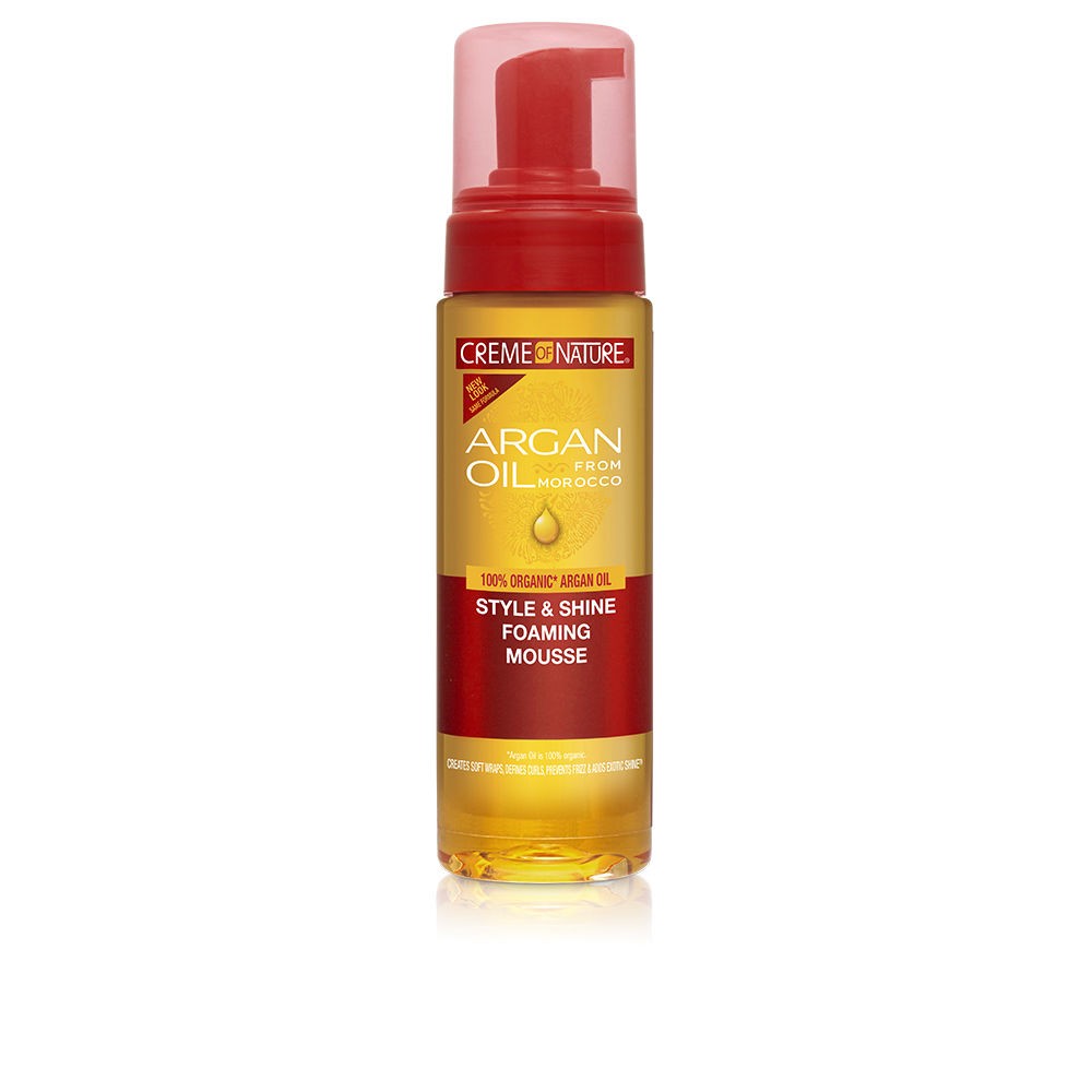 Creme Of Nature Mousse all'olio di argan 207ml unisex