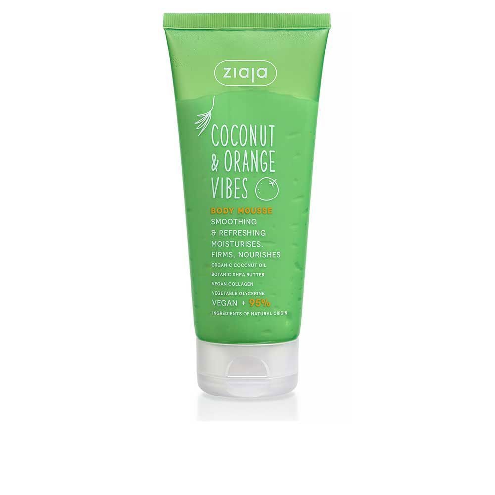Ziaja Mousse corpo rinfrescante e lenitiva al profumo di cocco e arancia 200ml donna