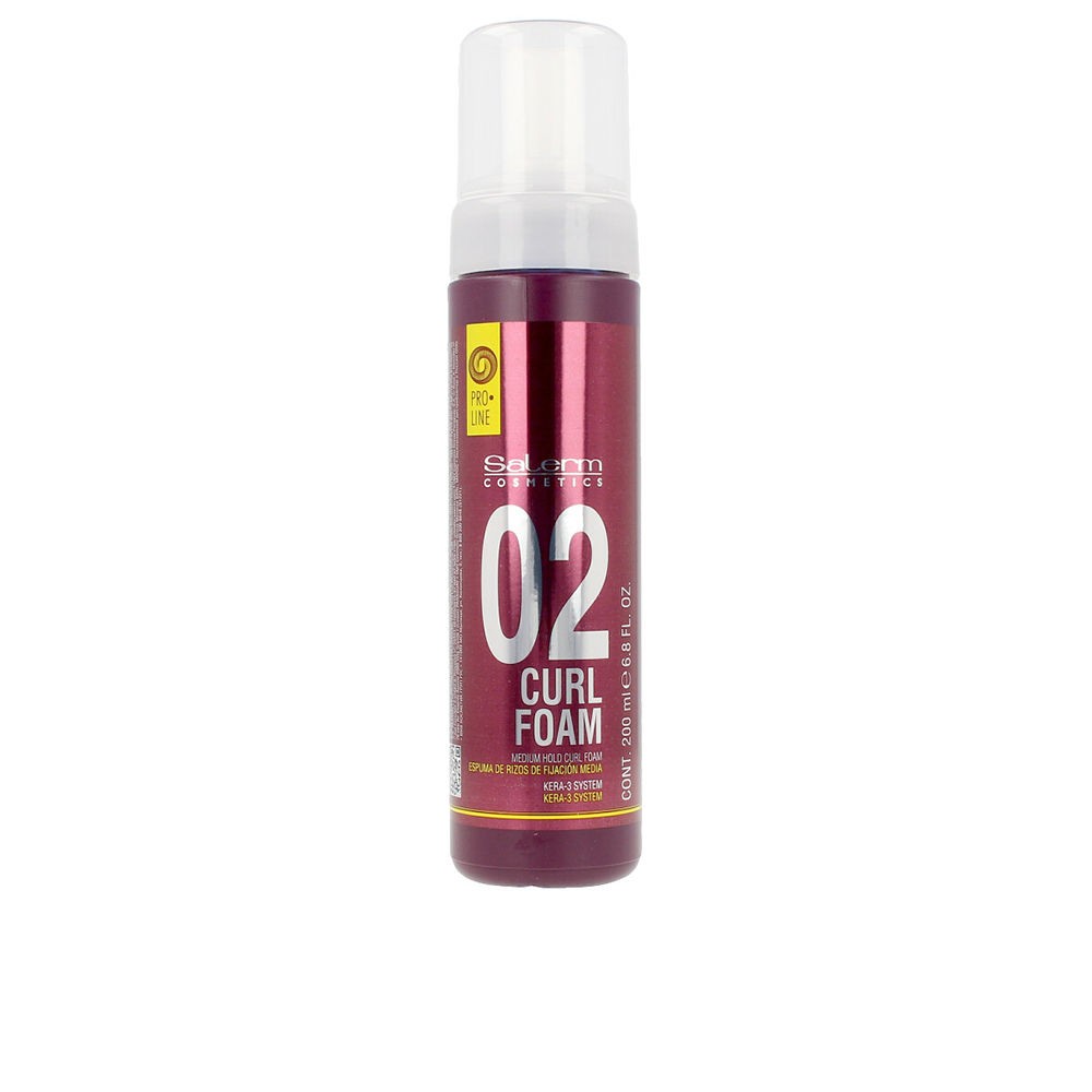 Salerm MOUSSE PER CAPELLI RICCI 04 mousse per ricci a tenuta media 200ml unisex