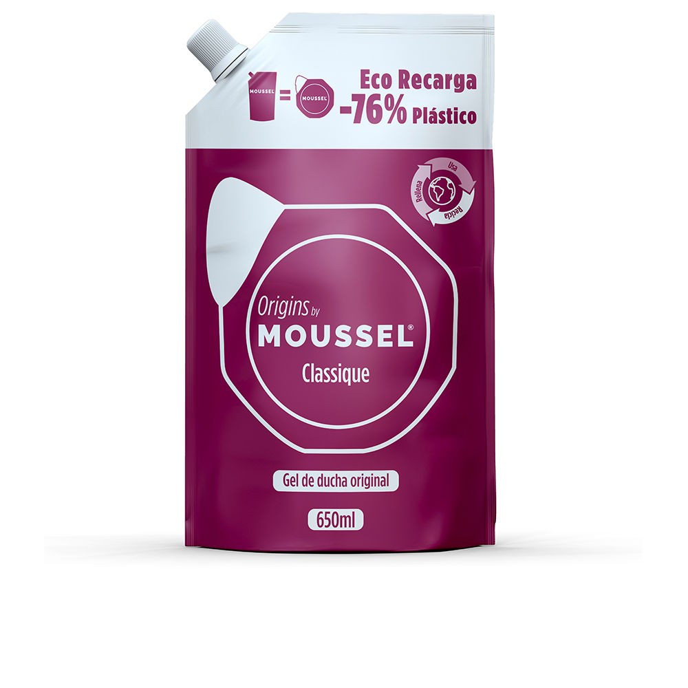 Moussel MOUSSEL CLASSIQUE ricarica gel doccia originale 650ml unisex