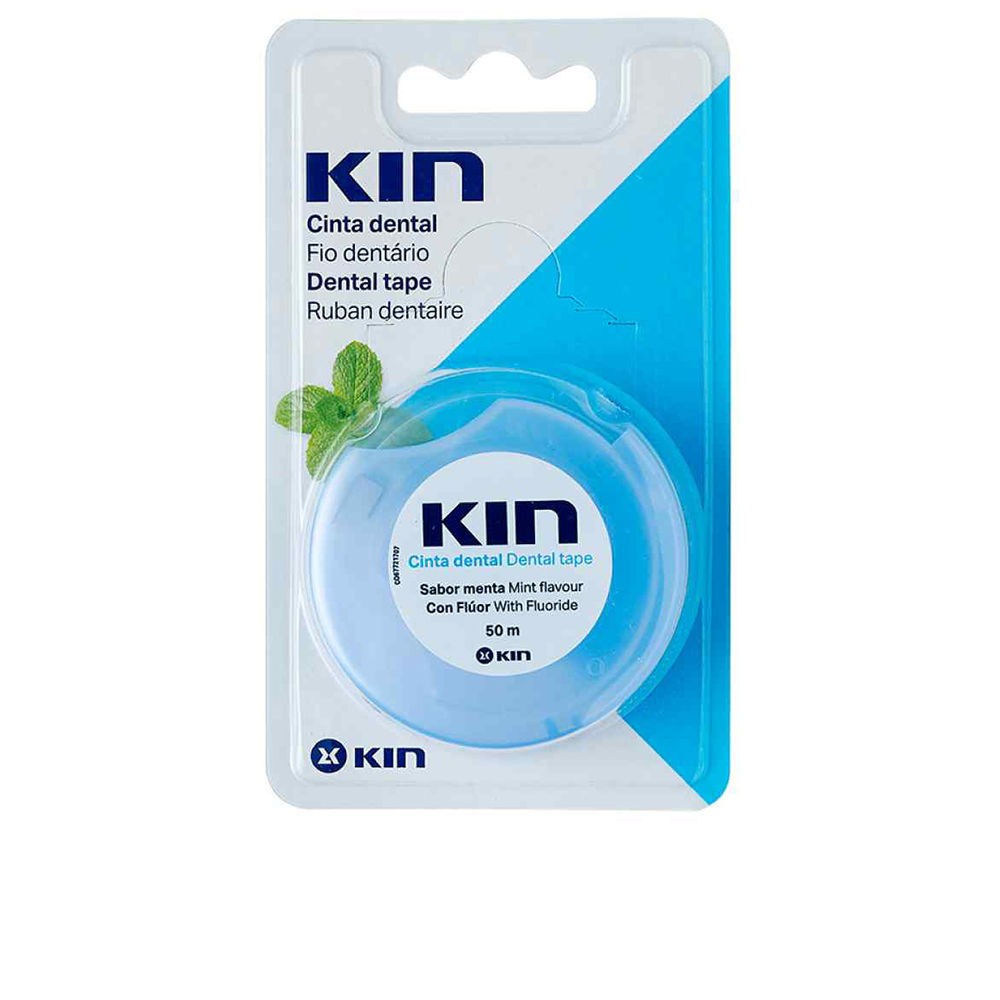 Kin Nastro dentale KIN al fluoro n.menta 50ml unisex