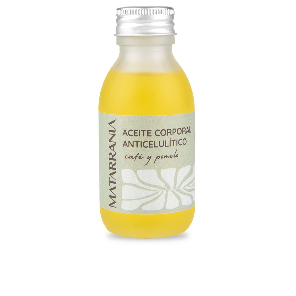 Matarrania Olio corpo idratante anticellulite e rassodante 100% biologico 100ml donna