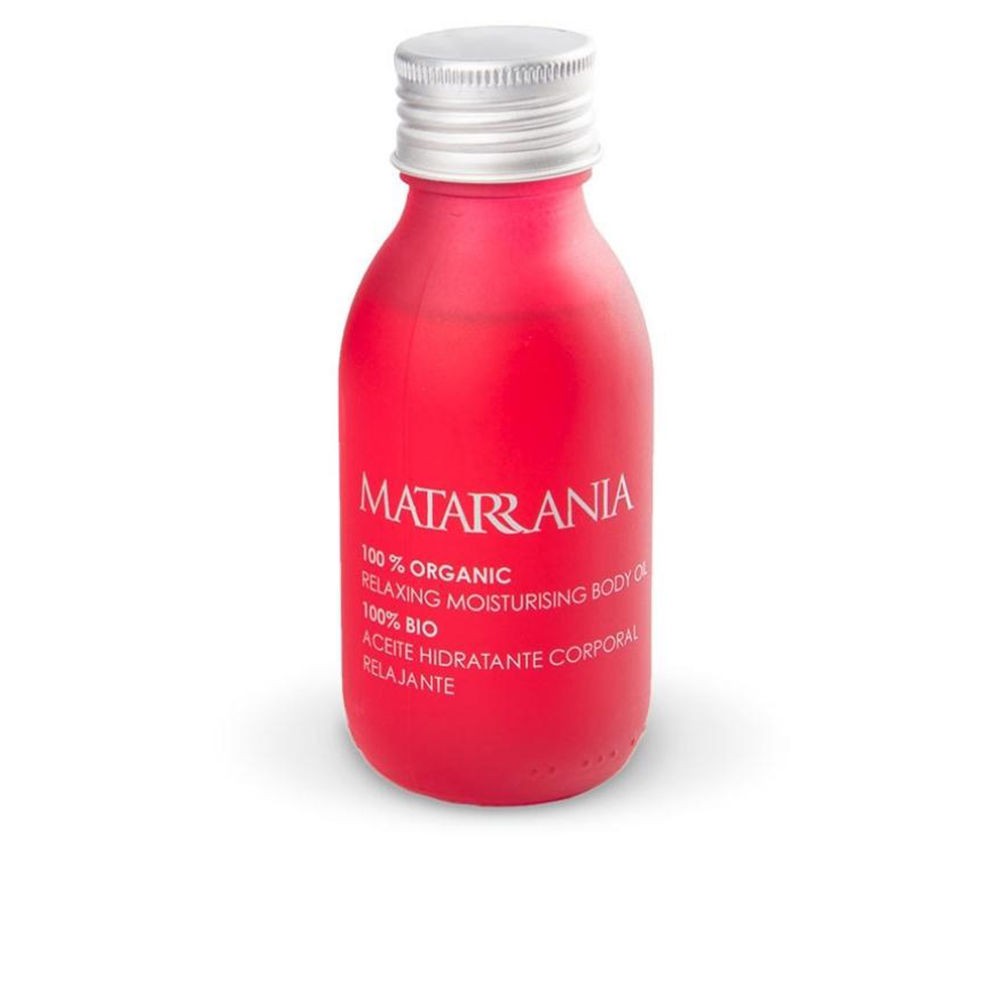 Matarrania Olio corpo rilassante e idratante, 100% biologico, 100ml donna
