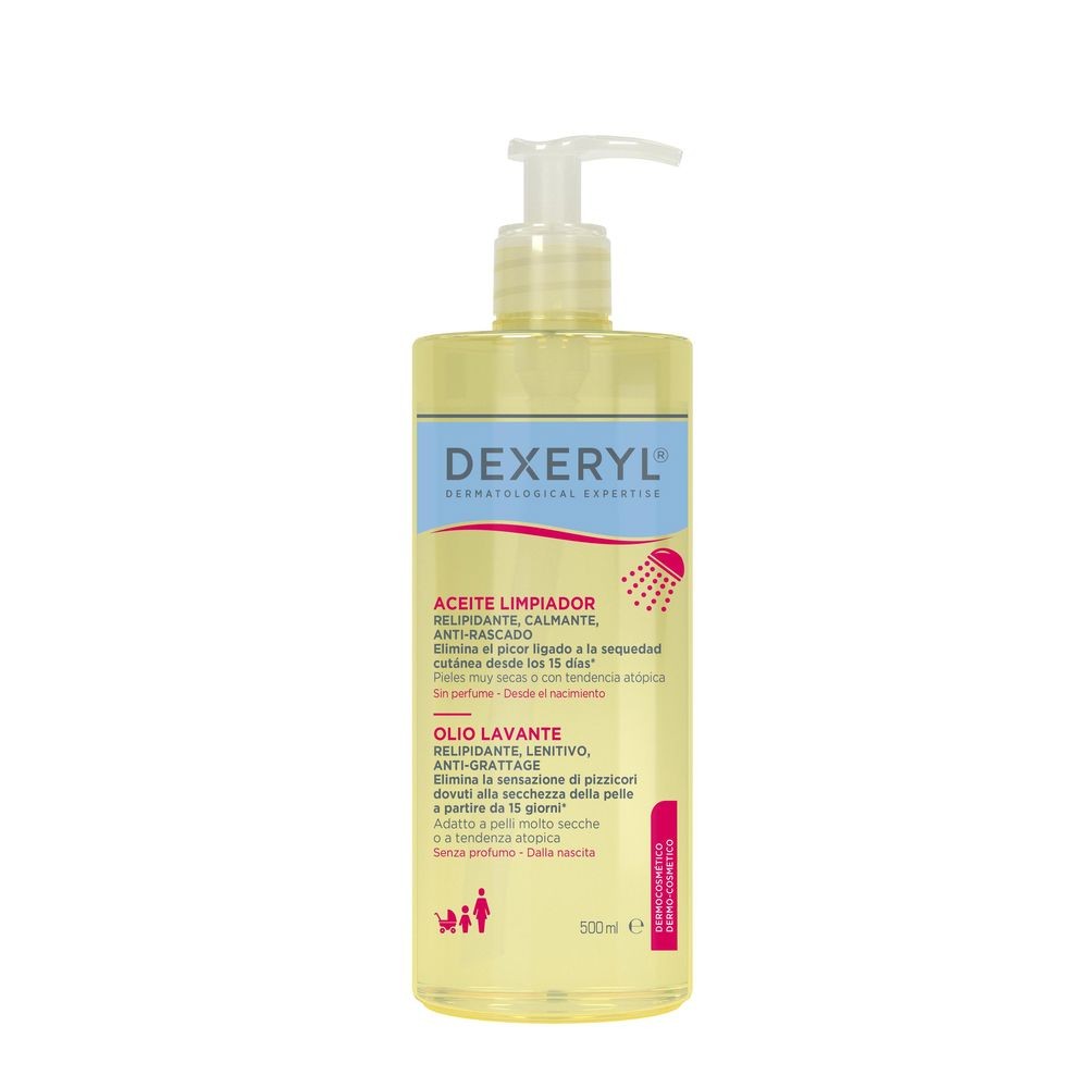 Dexeryl Olio detergente per la doccia 500ml unisex